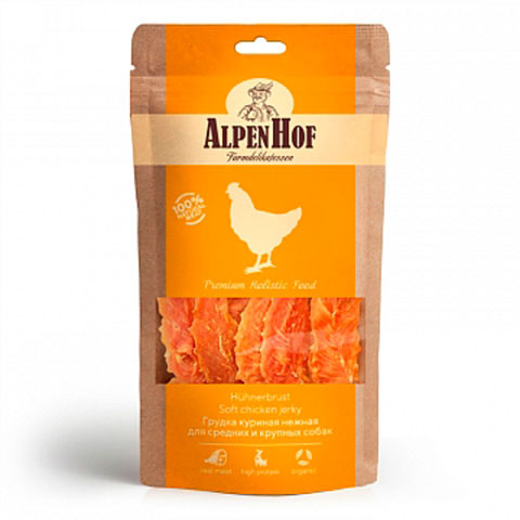 AlpenHof грудка куриная нежная для средних и крупных собак