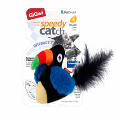 GiGwi игрушка интерактивный тукан
