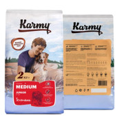Karmy Medium Junior сухой корм для щенков средних пород телятина