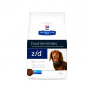 Hill's сухой корм для собак миниатюрных пород Z/D диетический рацион при пищевых аллергиях