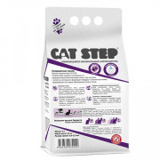 Cat Step Compact White Lavеnder комкующийся минеральный с ароматом лаванды наполнитель для кошачьего туалета