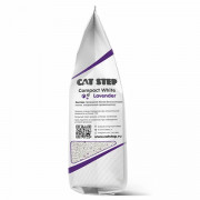 Cat Step Compact White Lavеnder комкующийся минеральный с ароматом лаванды наполнитель для кошачьего туалета