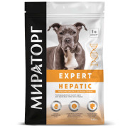 Winner Мираторг Expert Hepatic корм сухой для взрослых собак всех пород бережная забота о печени
