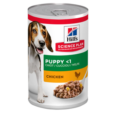 Hill's Science Plan Puppy корм консервированный для щенков, курица