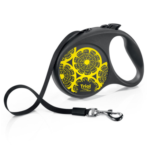 Triol рулетка для собак Flexi Joy Lemon лента