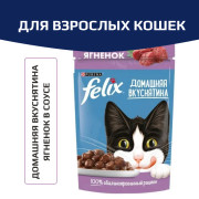 Влажный корм Felix Суп для взрослых кошек, с ягненком