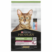 Pro Plan Sterilised Adult SAVOURY DUO корм сухой для взрослых стерилизованных кошек, с высоким содержанием трески и с форелью