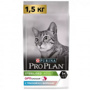 Pro Plan Sterilised Adult SAVOURY DUO корм сухой для взрослых стерилизованных кошек, с высоким содержанием трески и с форелью