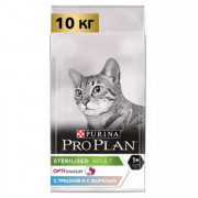 Pro Plan Sterilised Adult SAVOURY DUO корм сухой для взрослых стерилизованных кошек, с высоким содержанием трески и с форелью