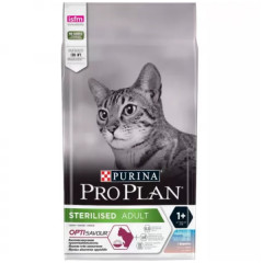 Pro Plan Sterilised корм сухой для стерилизованных кошек и кастрированных котов, с высоким содержанием трески и c форели