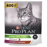 Сухой корм PRO PLAN Sterilised SAVOURY DUO с двойным вкусом для взрослых стерилизованных привередливых кошек, с уткой и с печенью
