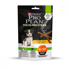 Pro Plan Focus Pro Sticks лакомство для щенков для поддержания развития мозга, с курицей