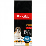 Сухой корм Pro Plan Large Robust Adult для крупных собак с мощным телосложением курица