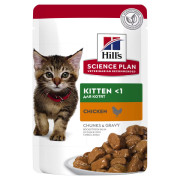 Hill's Science Plan корм консервированный для котят, курица