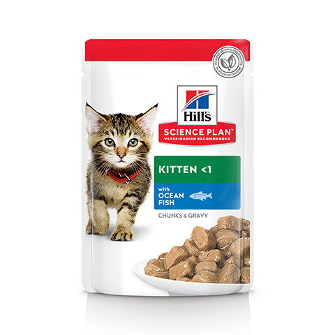 Hill's пауч для котят Рыба