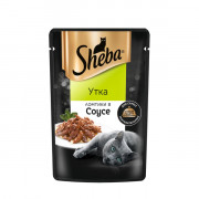 Sheba корм консервированный для кошек утка ломтики в соусе