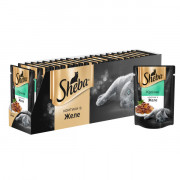 Sheba корм консервированный для кошек кролик ломтики в желе