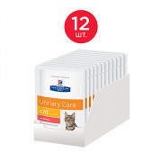 Hill's Prescription Diet c/d Multicare корм консервированный для кошек при МКБ струвиты, лосось