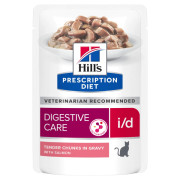 Hill's Prescription Diet i/d Digestive Care корм консервированный для кошек при заболеваниях ЖКТ, лосось