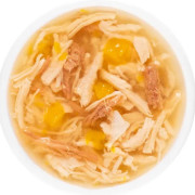 Деревенские лакомства пауч для кошек суп из курицы с уткой и тыквой