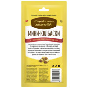 Деревенские лакомства для кошек мини-колбаски с пюре из говядины
