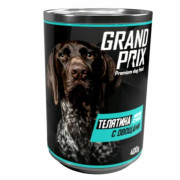 Grand Prix консервы для собак нежное суфле телятина с овощами