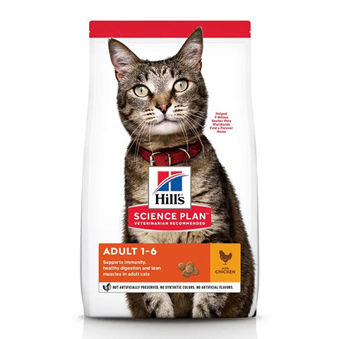 Hill's Science Plan корм сухой для кошек, курица