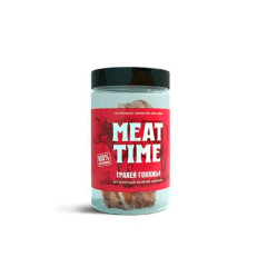 Meat Time лакомство для собак трахея говяжья аппетитные колечки средние