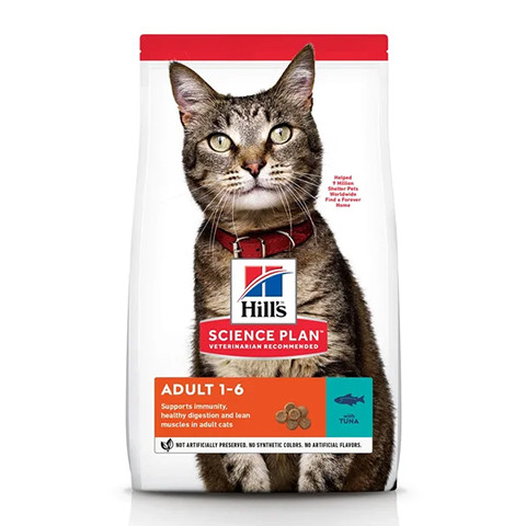 Hill's Science Plan корм сухой для кошек, тунец