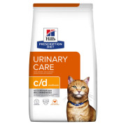 Hill's Prescription Diet c/d Multicare Urinary Care корм сухой для кошек для поддержания здоровья мочевыводящих путей, курица