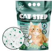 Cat Step Arctic Fresh Mint впитывающий силикагелевый наполнитель для кошачьего туалета