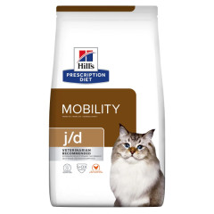 Hill's Prescription Diet j/d корм сухой для кошек с заболеваниями суставов