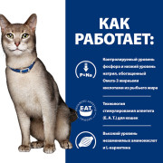 Hill's сухой корм для кошек K/D полноценный диетический рацион при заболеваниях почек, МКБ (оксалаты, ураты)