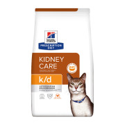 Hill's сухой корм для кошек K/D полноценный диетический рацион при заболеваниях почек, МКБ (оксалаты, ураты)