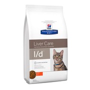 Hill's сухой корм для кошек L/D полноценный диетический рацион при заболеваниях печени