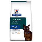 Hill's Prescription Diet m/d корм сухой для кошек при сахарном диабете, ожирении