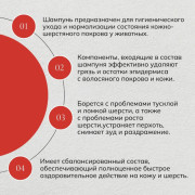 Apicenna Шампунь с берёзовым дёгтем для кошек и собак 150мл