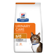 Hill's Prescription Diet s/d Urinary Care сухой корм для кошек для поддержания здоровья мочевыводящих путей, курица