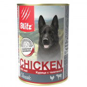 Blitz Classic консервы для собак Курица с Телятиной