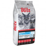 Blitz Classic Chicken Adult Sterilised Cat All Breeds корм сухой для стерилизованных кошек с курицей