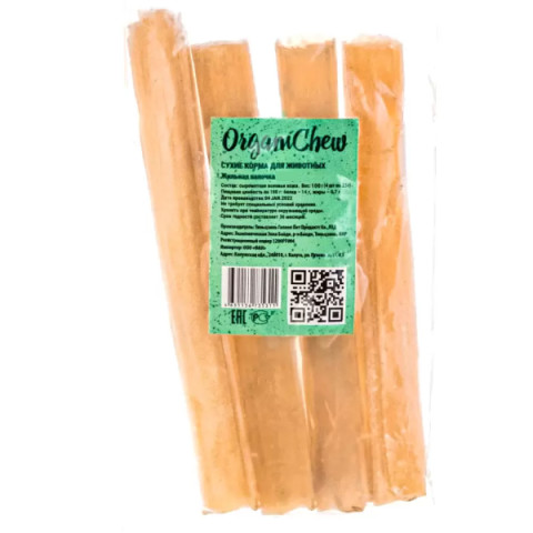 ORGANIC CHEW Лакомство для собак Жильная палочка