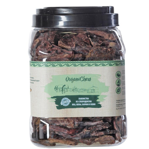 ORGANIC CHEW Лакомство для собак Легкое субпродукт конский