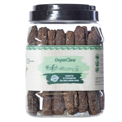 ORGANIC CHEW Лакомство Микс колбаски для собак субпродукт бараний