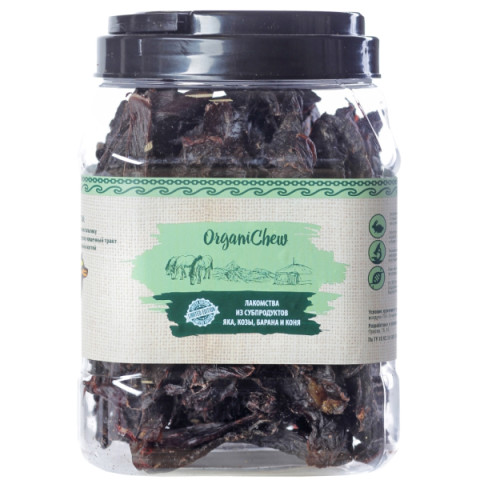 ORGANIC CHEW Лакомство Сердце для собак субпродукт конский