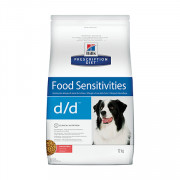 Hill's сухой корм для собак D/D Лосось/рис полноценный диетический рацион при пищевых аллергиях