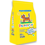 Pretty Cat Супер белый CLU бентонитовый комкующийся наполнитель для кошачьего туалета