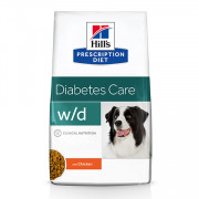 Hill's сухой корм для собак W/D полноценный диетический рацион при сахарном диабете, запорах, колитах