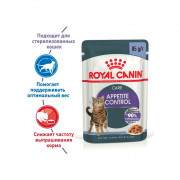 Royal Canin Appetite Control Care корм консервированный полнорационный сбалансированный для взрослых кошек для контроля выпрашивания корма в желе