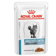 Royal Canin Sensitivity Control Chicken with Rice Корм влажный для взрослых кошек при пищевой аллергии, курица