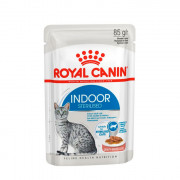 Royal Canin INDOOR Sterilised корм консервированный кусочки в соусе для кошек живущих в помещении